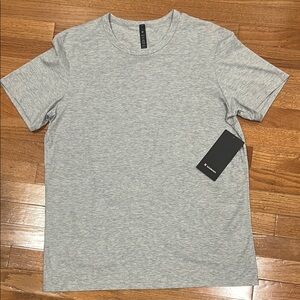 NWT Lululemon Men’s t-shirt. The Fundamental T. Gray. Men’s size L.